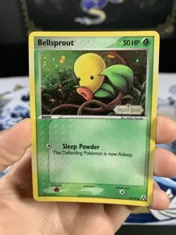 Pokemon Card Ex Legend Maker Bellsprout 49/92 2006 Reverse Stamped Holo - Image 2