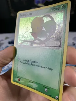 Pokemon Card Ex Legend Maker Bellsprout 49/92 2006 Reverse Stamped Holo - Image 3