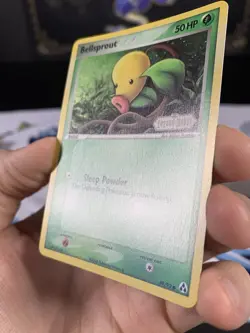 Pokemon Card Ex Legend Maker Bellsprout 49/92 2006 Reverse Stamped Holo - Image 4