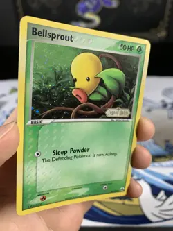 Pokemon Card Ex Legend Maker Bellsprout 49/92 2006 Reverse Stamped Holo - Image 5