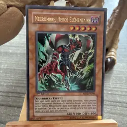Carte Yu-Gi-Oh! | Necrombre, Heros Elementaire | YSDJ-FR000 | 1ere Edition | FR - Image 2