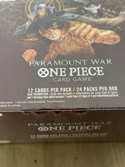 One Piece TCG Paramount War RED BOTTOM Booster Box OP-02 English Factory Sealed - Image 5