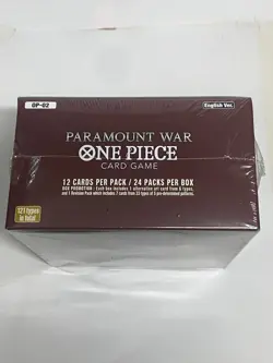 One Piece TCG OP-02 Paramount War Booster Box - New & Sealed - English - Image 4
