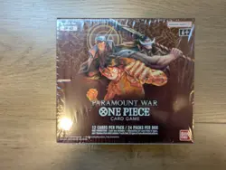 One Piece TCG OP02 Paramount War English Booster Box SEALED 811039039080 - Image 1