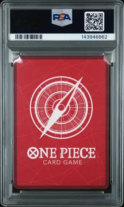 2025 ONE PIECE OP13-CARRYING ON HIS WILL ALTERNATE ART MONKEY D. LUFFY PSA 10 - Image 2