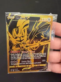 Pokemon Zacian V & Zamazenta V Holo Promo Card Lot SWSH076/077 EN 2021 - Image 4