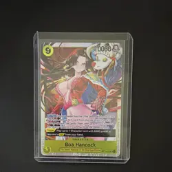 Bandai One Piece Card Game Boa Hancock OP01-078 Character Cost 9 10000 - Image 1