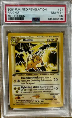 Pokemon Bundle Lot Of 6 PSA 8.5 Cards - Image 3