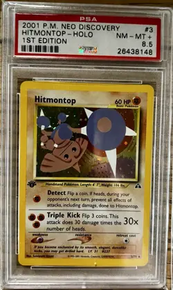 Pokemon Bundle Lot Of 6 PSA 8.5 Cards - Image 5