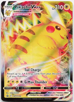 Pokemon TCG Pikachu VMAX SWSH: Sword & Shield Promo Cards Promo SWSH286 Holo - Image 1