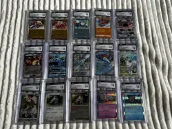 Lot Of 90+ Graded Pokemon Cards Japanese/English/Stickers/Holos - Image 5