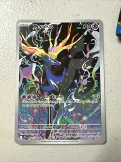 Xerneas 091/086 Illustration Rare CRI Chaos Rising Pokemon Card English NM Holo - Image 1