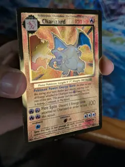 Charizard 4/102 Gold Metal Promo Celebrations UPC Pokemon Card NM-/LP+ 🔥 - Image 3