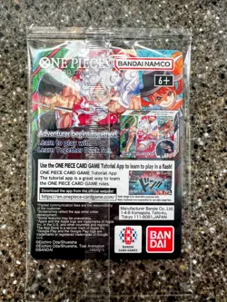 One Piece College Basketball Promo Card (Sealed) Monkey.D.Luffy - Image 2