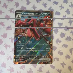 Pokemon TCG Krookodile ex Chaos Rising 055/086 Card - Image 1