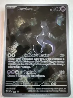 Pokemon Mewtwo Promo 052 SV Scarlet & Violet Holo TCG Card Factory sealed - Image 1