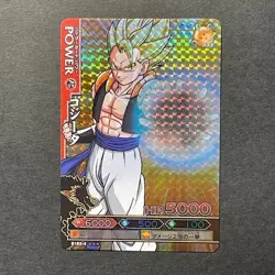 M827 Son Goku DBR Holo Japanese Dragon Ball Miracle Battle Carddass Card - Image 4