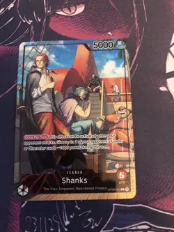 Shanks (2025 PSA Magazine Promo) OP09-001 One Piece Promotion Cards Foil - Image 1