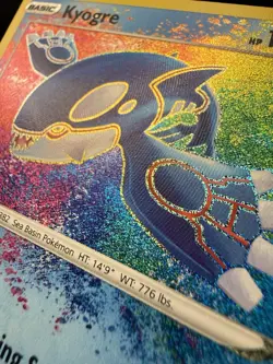 Pokemon TCG Kyogre Shining Fates Holo Card 021/072 Amazing Rare, Near Mint - Image 2