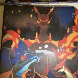 Pokemon Charizard and Blastoise Card Binder no Binder sleeves - Image 4