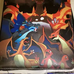Pokemon Charizard and Blastoise Card Binder no Binder sleeves - Image 5