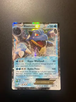 Blastoise EX 17/83 Generations Ultra-Rare Holo Pokemon Card NM - Image 1