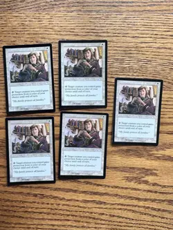 MTG - Magic the Gathering - 5x Mother of Runes - Urza's Legacy - NM - Image 1
