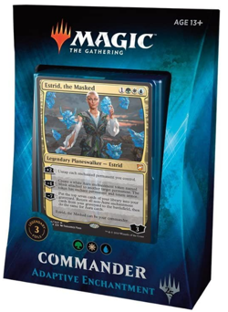 MTG Magic the Gathering - Commander 2018 Deck - Adaptive Enchantment - New - Image 1
