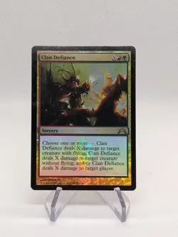 Clan Defiance FOIL - MTG Magic the Gathering - Gatecrash - Image 1