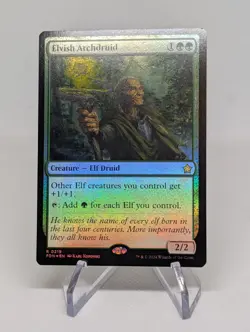 Elvish Archdruid FOIL - MTG Magic the Gathering - Foundations - Image 1