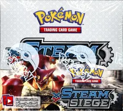 POKEMON XY STEAM SIEGE BOOSTER BOX BLOWOUT CARDS - Image 1