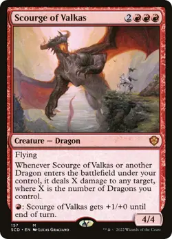 Scourge of Valkas [SCD - 157]Starter Commander Decks - Image 1