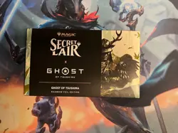 MTG - Secret Lair x Ghost of Tsushima Rainbow FOIL Edition NEW SEALED - Image 1