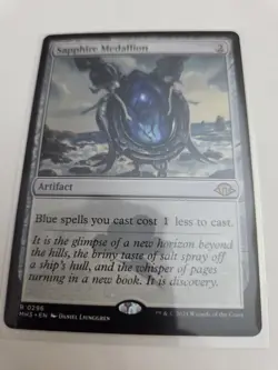 mtg, Sapphire Medallion Modern Horizons 3 Regular Nm - Image 3