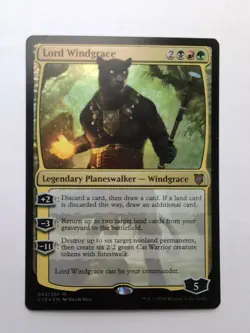 MTG Lord Windgrace (C18) Commander 2018 Foil Mythic 043/307 - Image 1