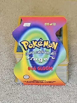 Topps Pokemon Card - Gloom #44 - EV5 of 12 - Die-cut Embossed - Series 2 LP - Image 2