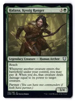Halana, Kessig Ranger NM* Commander Legends ENGLISH 231/361 mtg -UnltdCards - Image 1