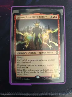 Electro, Assaulting Battery Marvel's Spider-Man Foil - Image 1