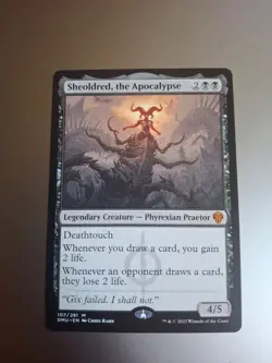 Sheoldred, the Apocalypse: 107/281 - Dominaria United MTG Magic LP Black Magic - Image 1