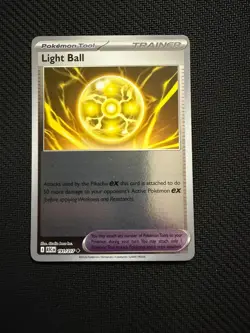 Light Ball 191/217 Uncommon Ascended Heroes Pokemon Reverse Holo Near Mint - Image 1