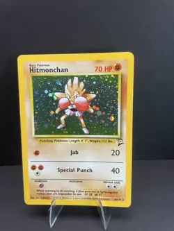 The Pokemon Company Hitmonchan Base Set 2 Holo Rare 8/130 HP70 Basic Sugimori - Image 2