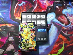 VERY HEAVY! GOD PACKUU SIRUU 22.61g Ascended Heroes Pokemon TCG Booster (SEALED) - Image 1