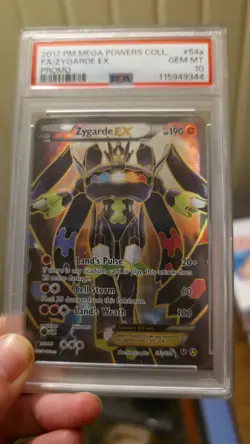 2017 Pokemon Maga Powers Collection Zygarde Ex Promo PSA 10 - Image 2