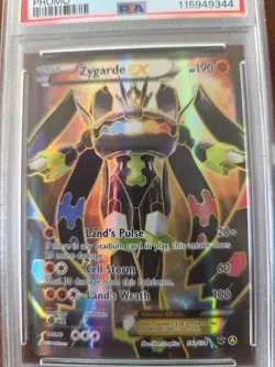 2017 Pokemon Maga Powers Collection Zygarde Ex Promo PSA 10 - Image 5