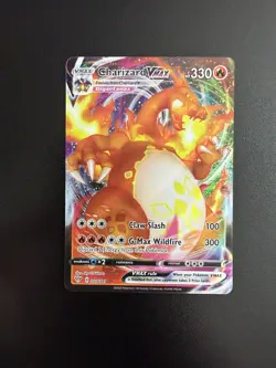 Pokemon TCG Charizard VMAX Darkness Ablaze 020/189 Full Art Holo Ultra Rare NM - Image 1