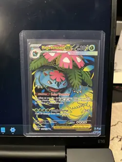 Mega Venusaur ex 155/132 Ultra Rare Mega Evolution Pokemon Near Mint - Image 1
