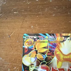 Pokemon M Camerupt EX XY198A Promo Holo Alternate Art Mega 2017 5ban Graphics - Image 3