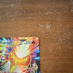 Pokemon M Camerupt EX XY198A Promo Holo Alternate Art Mega 2017 5ban Graphics - Image 4