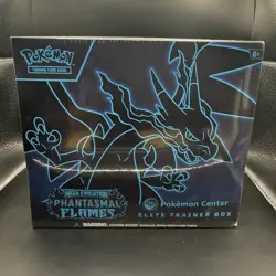 Pokemon TCG Phantasmal Flames Pokemon Center ETB Elite Trainer Box Sealed - Image 1