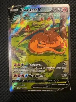 Charizard v SWSH260 Sword & Shield Promo Card Near Mint Condition - Image 1